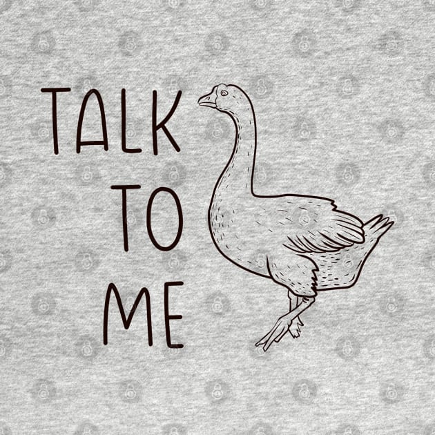 Talk to me bird (Lineal) by nickbeta